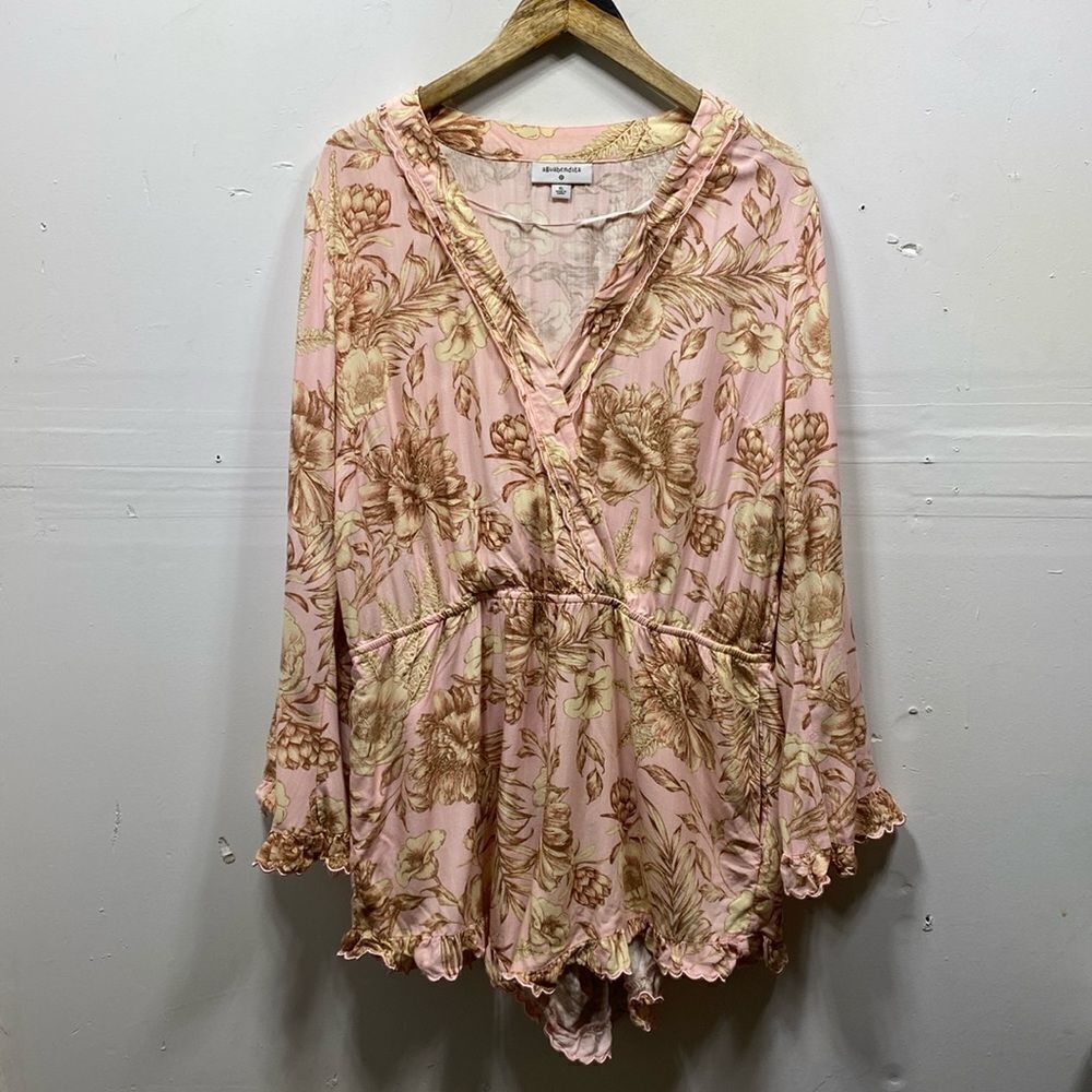 Agua Bendita x Target Ruffle Romper XL